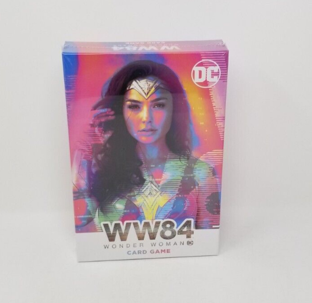 VTG 1984 DC Comics WW84 Wonder Woman Card Game Brand New Sealed Based on Movie
